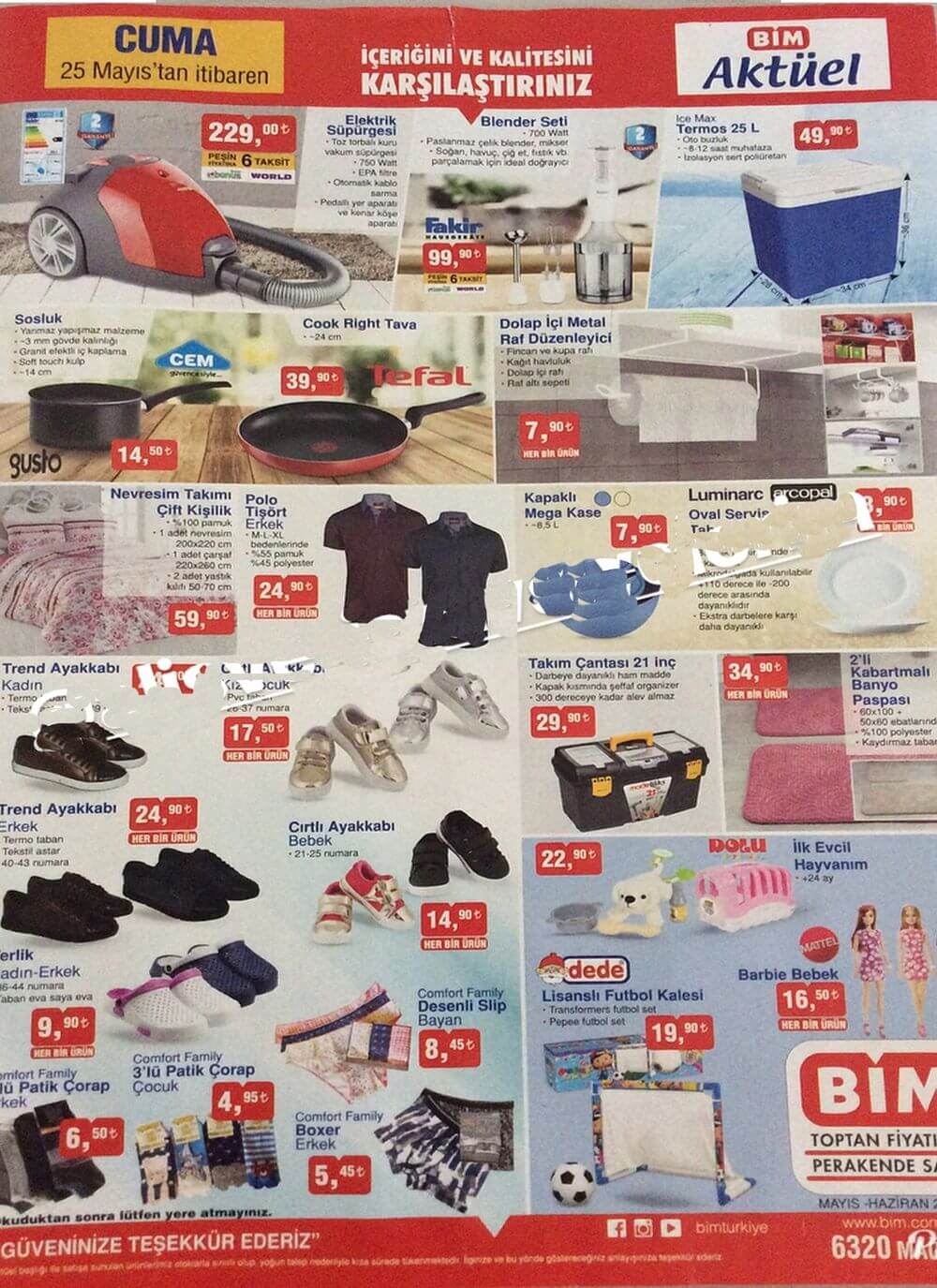 A101 25 Mayıs Kataloğu – 1 A101 25 Mayıs Kataloğu – 1