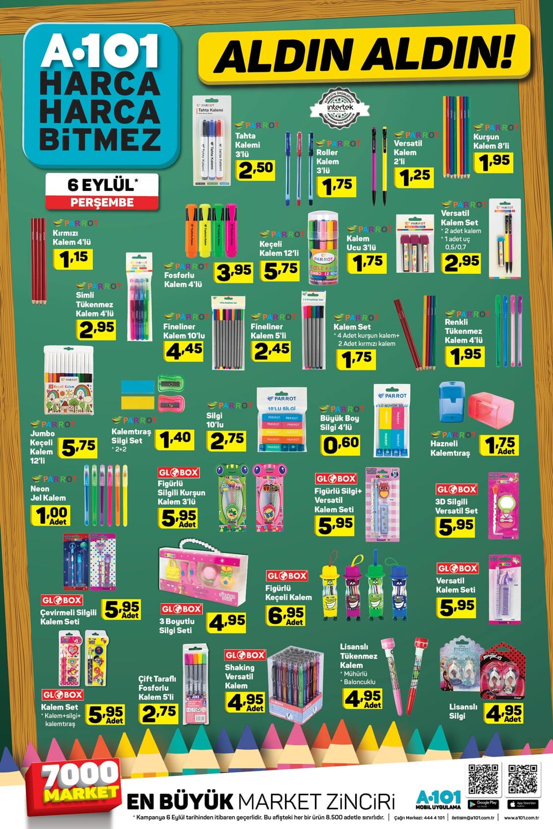 14 Eylül Perşembe A101 Kataloğu 14 Eylül Perşembe A101 Kataloğu