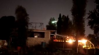 Meksika´da yaşanan meteor kayması heyecan yarattı. Çapının yaklaşık 500 metre olduğu açıklanan gökta