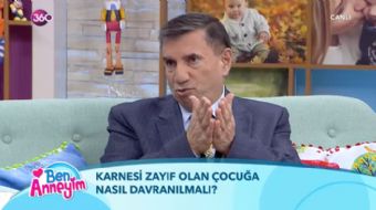 Prof. Dr. Üstün Dökmen karnesinde zayıf olan çocuğa nasıl davranılması gerektiğini şöyle ifade etti: