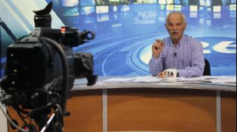 Eskişehir´de bir yerel televizyon kanalında spor yorumcusu olan Şükrü Oytan, canlı yayında kalp kriz
