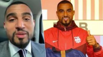 Barcelonanın yeni transferi Kevin Prince-Boatengten Bir tanem, deli gibi severim sizi ben adlı şarkı