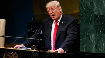 BM Genel Kurulu´nda konuşma sırasını kaçıran ABD Başkanı Trump, salona girmesinin ardından yaptığı k