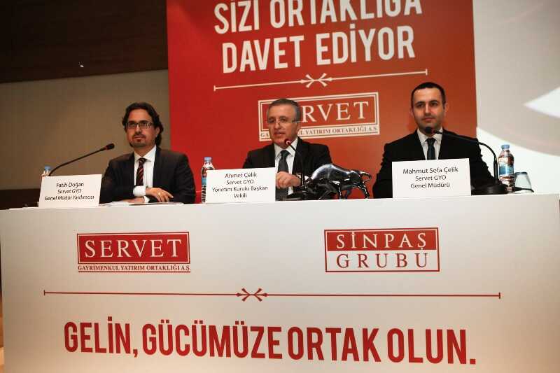 Servet+GYO+y%C3%BCzde+25+hissesini+halka+a%C3%A7%C4%B1yor