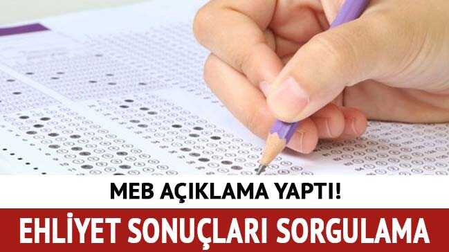 Ehliyet+s%C4%B1nav+sonu%C3%A7lar%C4%B1+a%C3%A7%C4%B1kland%C4%B1