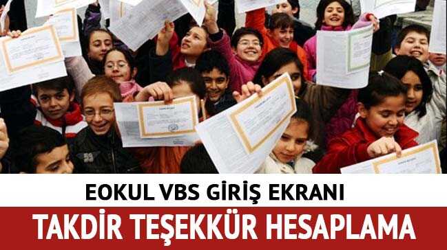 E-okul+VBS+veli+bilgilendirme+giri%C5%9F+not+%C3%B6%C4%9Frenme%21;+Takdir+te%C5%9Fekk%C3%BCr+hesaplama+nas%C4%B1l+yap%C4%B1l%C4%B1r?