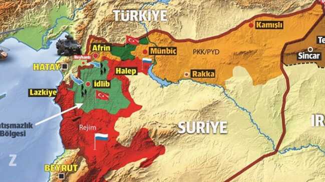 Türkiye-Suriye sınırı Türkiye-Suriye sınırı