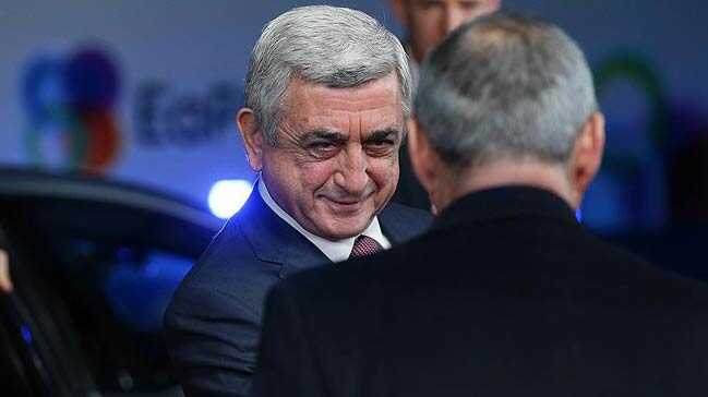 Ermenistan+Cumhurba%C5%9Fkan%C4%B1+Sarkisyan,+halefini+belirledi