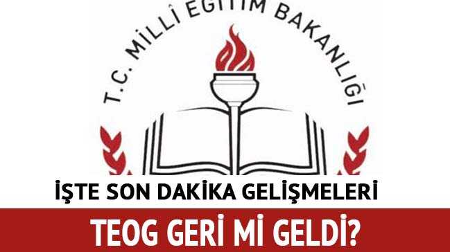 TEOG+geri+mi+geldi?+%C4%B0%C5%9Fte+resmi+a%C3%A7%C4%B1klama