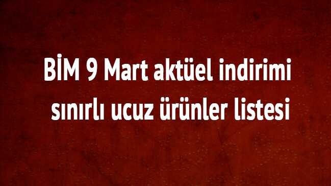 B%C4%B0M+Cuma+son+dakika+akt%C3%BCel+indirimi+ucuz+%C3%BCr%C3%BCnler+listesi+B%C4%B0M+f%C4%B1rsat+%C3%BCr%C3%BCnleri+9+Mart+2018+