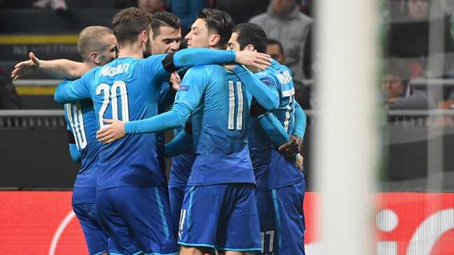 UEFA+Avrupa+Ligi%E2%80%99nde+Arsenal+deplasmanda+Milan%E2%80%99%C4%B1+2-0+ma%C4%9Flup+etti