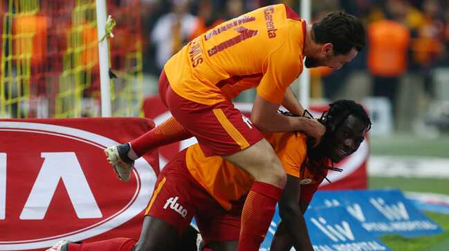 Galatasaray+evinde+Konyaspor%E2%80%99u+2-1+ma%C4%9Flup+etti