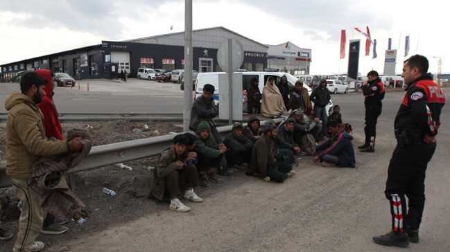 Erzurum%E2%80%99da+154+ka%C3%A7ak+g%C3%B6%C3%A7men+yakaland%C4%B1++