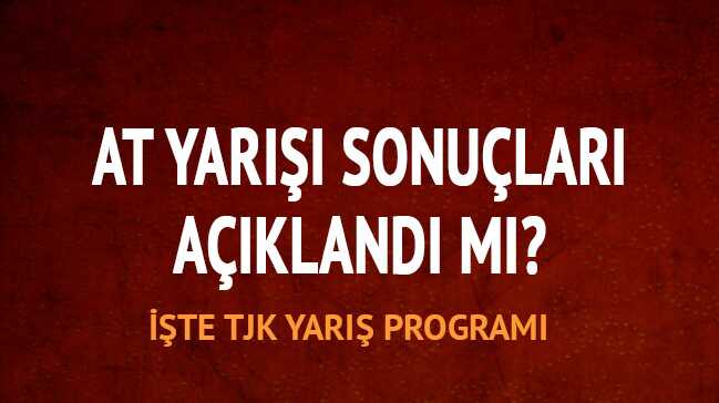 19+Nisan+2018+Ankara+%C4%B0zmir+at+yar%C4%B1%C5%9F%C4%B1+alt%C4%B1l%C4%B1+ganyan+sonu%C3%A7lar%C4%B1+TJK+At+yar%C4%B1%C5%9F%C4%B1+sonu%C3%A7lar%C4%B1+program%C4%B1