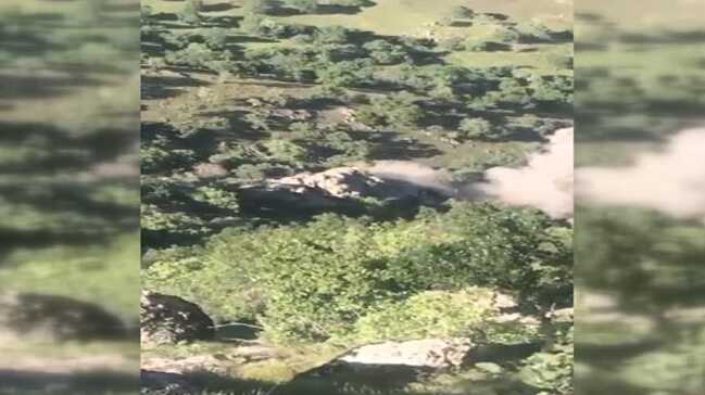 TSK içinde 35 adet EYP düzeneği bulunan mağarayı imha etti TSK içinde 35 adet EYP düzeneği bulunan mağarayı imha etti