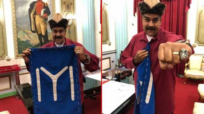 Venezüella Devlet Başkanı Maduro Diriliş: Ertuğrul hayranı çıktı Venezüella Devlet Başkanı Maduro Diriliş: Ertuğrul hayranı çıktı
