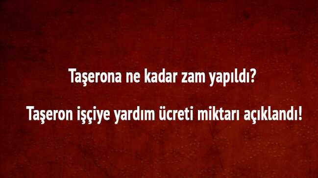 Ta%C5%9Feron+i%C5%9F%C3%A7iye+yard%C4%B1m+%C3%BCcreti+miktar%C4%B1+a%C3%A7%C4%B1kland%C4%B1%21;