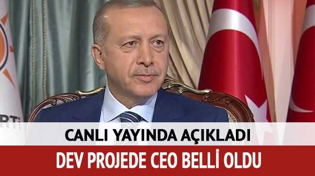 CumhurbaÅkanÄ± ErdoÄan yerli otomobilin CEO'sunu aÃ§Ä±kladÄ±