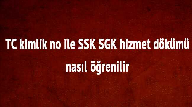 SGK+SSK+hizmet+d%C3%B6k%C3%BCm%C3%BC+E-devlet+giri%C5%9F++TC+kimlik+no+ile+SGK+SSK+hizmet+d%C3%B6k%C3%BCm%C3%BC+sorgulama+