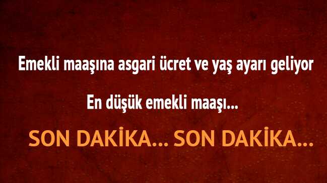 Emekli+maa%C5%9F%C4%B1na+asgari+%C3%BCcret+ve+ya%C5%9F+ayar%C4%B1+geliyor++