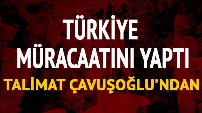 T�rkiye m�racaat�n� yapt�
