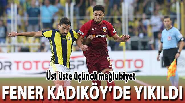 Fenerbah�e, Kad�k�y'de y�k�ld�