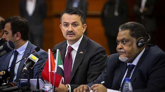 Pakdemirli: Türkiye ile Sudan arasındaki tarımsal ticaretin geliştirilmesi hedefleniyor Pakdemirli: Türkiye ile Sudan arasındaki tarımsal ticaretin geliştirilmesi hedefleniyor