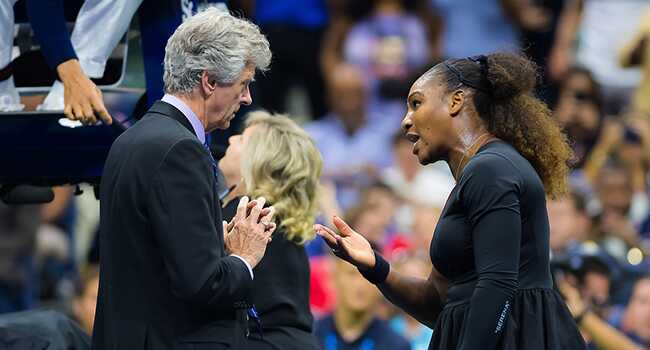 Serena Williamsa 17 bin dolar ceza Serena Williamsa 17 bin dolar ceza