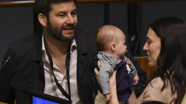 Yeni Zelanda Başbakanı BM'deki zirveye bebeğiyle geldi