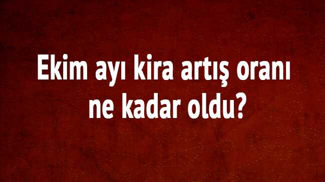 Ekim+ay%C4%B1+kira+art%C4%B1%C5%9F+oran%C4%B1+2018+TEFE+T%C3%BCFE+T%C3%BC%C4%B0K+ne+kadar