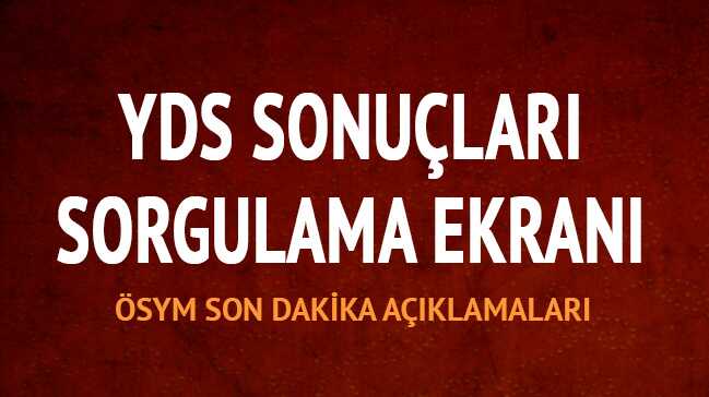 YDS+sonu%C3%A7lar%C4%B1+eri%C5%9Fime+a%C3%A7%C4%B1ld%C4%B1