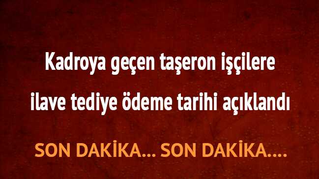 Tediye Ödemeleri Tediye Ödemeleri