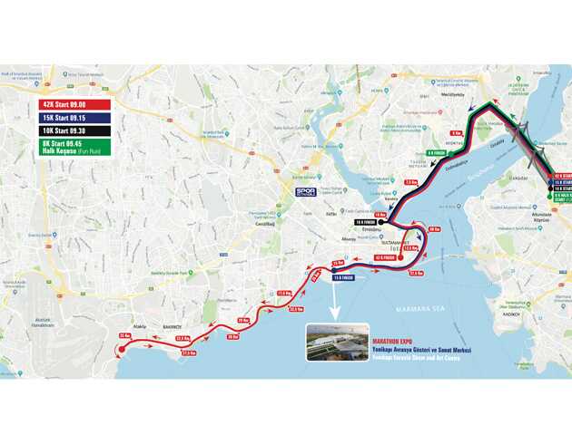 40.+%C4%B0stanbul+Maratonu+Nedeniyle+Yollar+Ara%C3%A7+Trafi%C4%9Fine+Kapat%C4%B1lacak+Yayalar+%C4%B0%C3%A7in+A%C3%A7%C4%B1lacak
