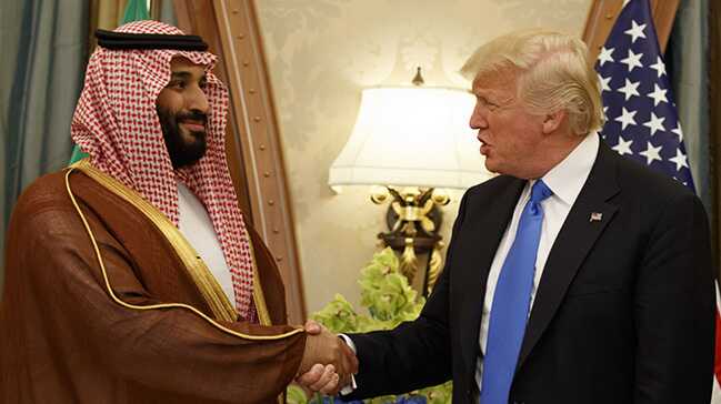 Trumptan Prens Selmana destek açıklaması Trumptan Prens Selmana destek açıklaması