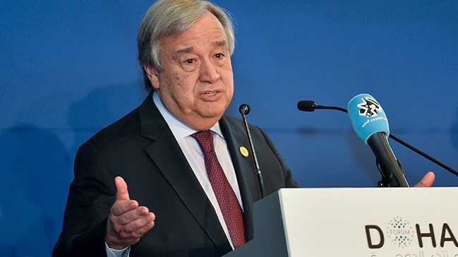 BM+Genel+Sekreteri+Guterres:+Ka%C5%9F%C4%B1k%C3%A7%C4%B1+i%C3%A7in+g%C3%BCvenilir+soru%C5%9Fturma+yap%C4%B1ls%C4%B1n